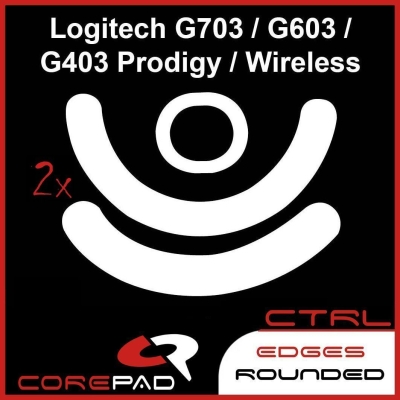 Corepad Skatez CTRL Logitech G703 Lightspeed / Logitech G603 Lightspeed / Logitech G403 HERO / Logitech G403 Prodigy / Logitech G403 Prodigy Wireless
